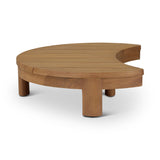 AMBON Couchtisch 90x70 Teak Natur - ZEN ZONE