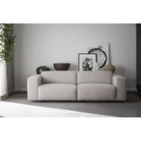 WILLARD Modulares Sofa Hellbeige 236x98x70cm - ZEN ZONE