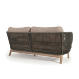 Catalina 3-Sitzer Sofa aus grünem Seil und massivem Akazienholz 170 cm - ZEN ZONE