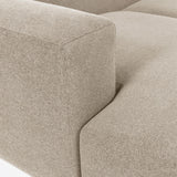 Blok 3-Sitzer-Sofa 300 cm beige - ZEN ZONE