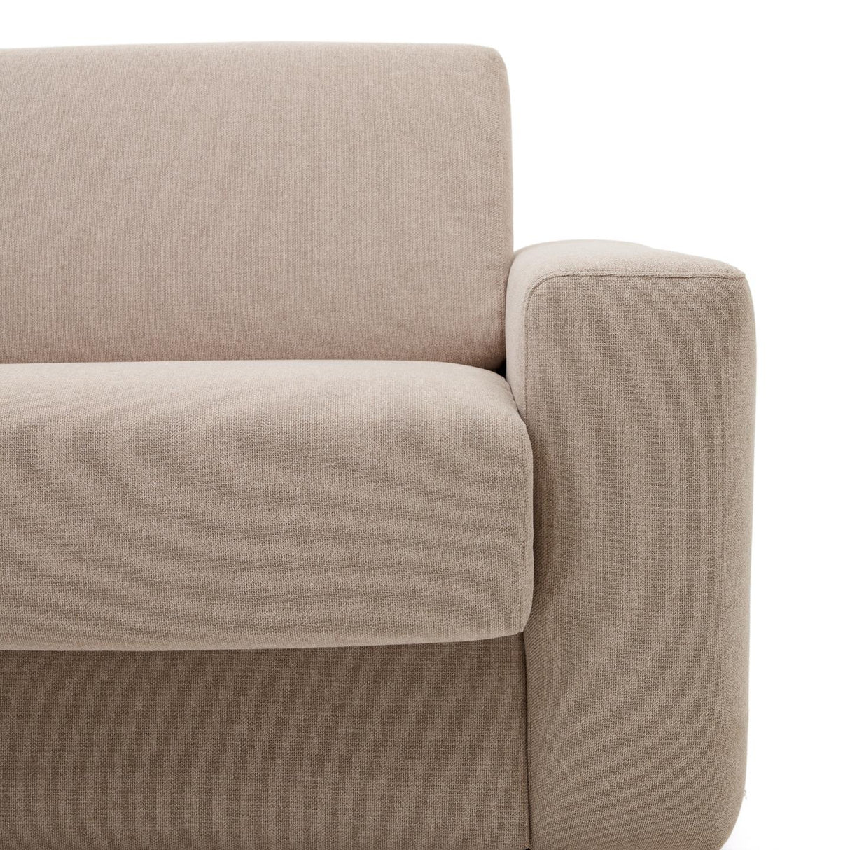 Anley 3-Sitzer-Bettsofa in Beige 180 x 200 cm - ZEN ZONE