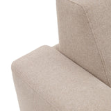 Anley 3-Sitzer-Bettsofa in Beige 180 x 200 cm - ZEN ZONE